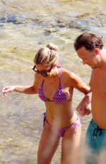 SYLVIE MEIS in Bikini and Patrick Gruhn on Holiday in Mallorca 08/08/2024