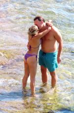 SYLVIE MEIS in Bikini and Patrick Gruhn on Holiday in Mallorca 08/08/2024