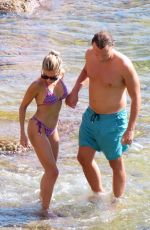 SYLVIE MEIS in Bikini and Patrick Gruhn on Holiday in Mallorca 08/08/2024