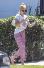 TALLULAH WILLIS Arrives at a Friend