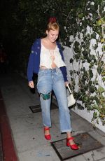 TALLULAH WILLIS Leaves Chateau Marmont in Los Angeles 08/03/2024
