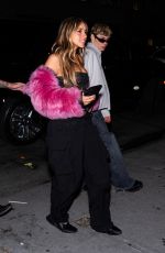 TATE MCRAE and Kid Laroi spotted Arrives Out at Greenwich Village in New York 08/23/2024
