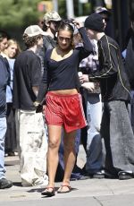 TATE MCRAE Out and About in New York 08/20/2024