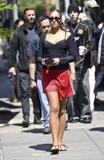 TATE MCRAE Out and About in New York 08/20/2024