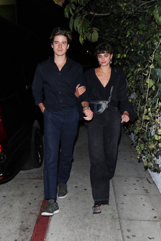 TAYLOR HILL Leaves Chateau Marmont in West Hollywood 08/16/2024