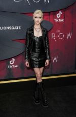 TAYLOR MOMSEN at The Crow Premiere at The Village East in New York 08/20/2024