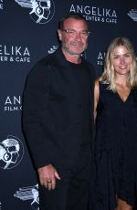 TAYLOR NEISEN and Liev Schreiber at Across The River And Into The Trees Premiere at Angelika Film Center in New York 08/29/2024