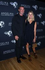 TAYLOR NEISEN and Liev Schreiber at Across The River And Into The Trees Premiere at Angelika Film Center in New York 08/29/2024