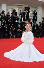 TAYLOR RUSSELL at Beetlejuice Beetlejuice Opening Premiere at 81st Venice International Film Festival 08/28/2024