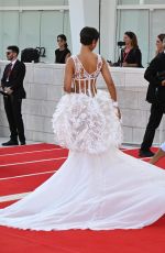 TAYLOR RUSSELL at Beetlejuice Beetlejuice Opening Premiere at 81st Venice International Film Festival 08/28/2024