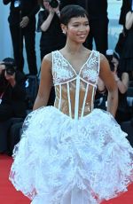 TAYLOR RUSSELL at Beetlejuice Beetlejuice Opening Premiere at 81st Venice International Film Festival 08/28/2024