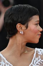 TAYLOR RUSSELL at Beetlejuice Beetlejuice Opening Premiere at 81st Venice International Film Festival 08/28/2024