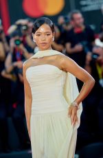 TAYLOR RUSSELL at Maria Premiere at 81st Venice International Film Festival 08/29/2024