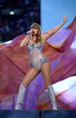 TAYLOR SWIFT Performs at The Eras Tour in Lonfon 08/15/2024