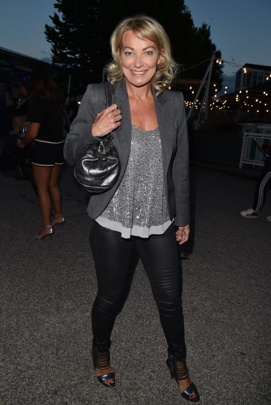 TERRI DWYER at Hollyoaks Reunion as Past and Present Cast Members in Liverpool 08/17/2024