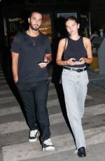 THYLANE BLONDEAU and Ben Attal Night Out in Saint Tropez 08/01/2024