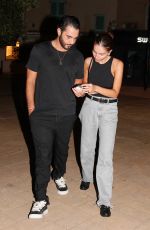 THYLANE BLONDEAU and Ben Attal Night Out in Saint Tropez 08/01/2024