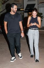 THYLANE BLONDEAU and Ben Attal Night Out in Saint Tropez 08/01/2024
