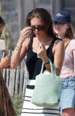 THYLANE BLONDEAU Leaves a Beach in Saint Tropez 08/02/2024