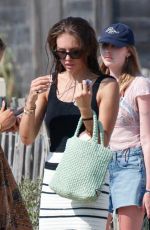 THYLANE BLONDEAU Leaves a Beach in Saint Tropez 08/02/2024