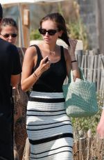 THYLANE BLONDEAU Leaves a Beach in Saint Tropez 08/02/2024