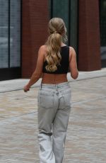 TIFFANY LEIGHTON Out for Meeting with Her Agent MM Models 08/20/2024