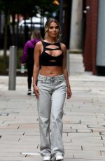 TIFFANY LEIGHTON Out for Meeting with Her Agent MM Models 08/20/2024