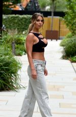 TIFFANY LEIGHTON Out for Meeting with Her Agent MM Models 08/20/2024