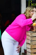TILLY RAMSAY Out Filming Her Latest Project Dish It Out in London 08/21/2024