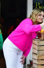 TILLY RAMSAY Out Filming Her Latest Project Dish It Out in London 08/21/2024