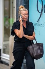 TINA HOBLEY Out at Bond Street in London 08/10/2024