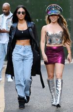 TULISA CONTOSTAVLOS and MICHELLE MCKENNA Arrives at Manchester Pride 08/24/2024