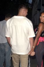 UMA JAMMEH Arrives at Love Island x Boots Launch Party in London 08/07/2024