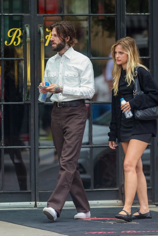 VALENTINA BILBAO Leaves Her Hotel in New York 08/19/2024