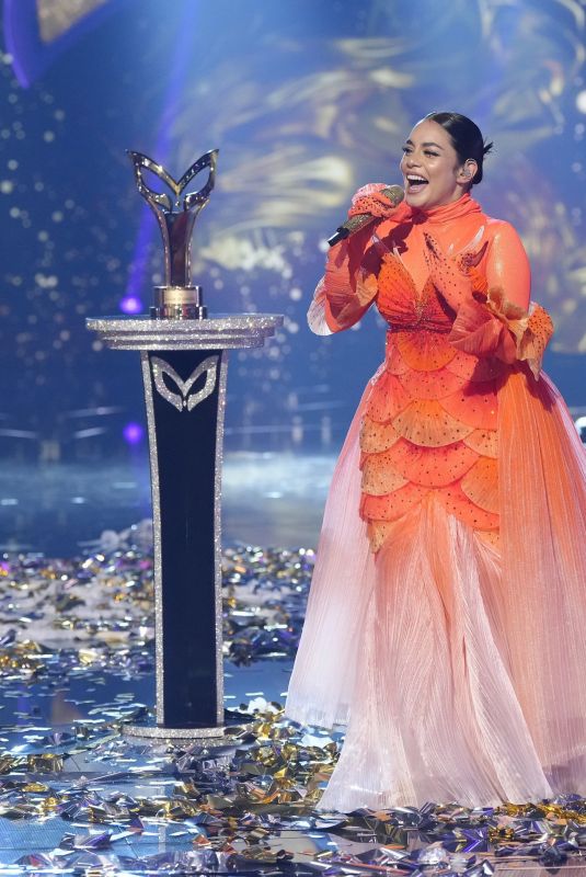 VANESSA HUDGENS Performs at Masked Singer Season 11 Finale 05/22/2024