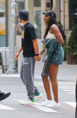VENUS WILLIAMS and Andrea Preti Out in New York 08/03/2024