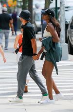 VENUS WILLIAMS and Andrea Preti Out in New York 08/03/2024