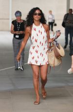 VICK HOPE Leaves BBC Studios in London 08/13/2024