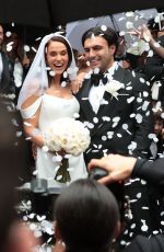 VICKY PATTISON Marries at Marylebone Registry Office in London 08/24/2024