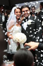 VICKY PATTISON Marries at Marylebone Registry Office in London 08/24/2024