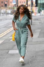 VICTORIA EKANOYA Leaves BBC Morning Live TV Studios in Manchester 08/27/2024