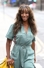 VICTORIA EKANOYA Leaves BBC Morning Live TV Studios in Manchester 08/27/2024