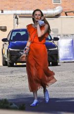 VIOLET AFFLECK at a Gas Station in Irvine 08/10/2024