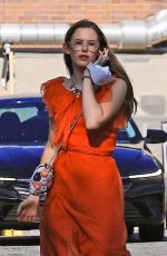 VIOLET AFFLECK at a Gas Station in Irvine 08/10/2024