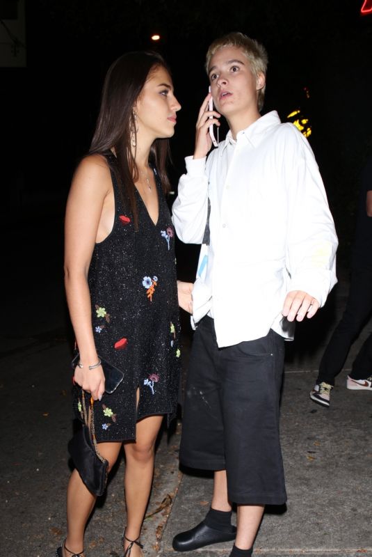 VIOLET GETTY Leaves The Bodyshop Strip Club in West Hollywood 08/10/2024