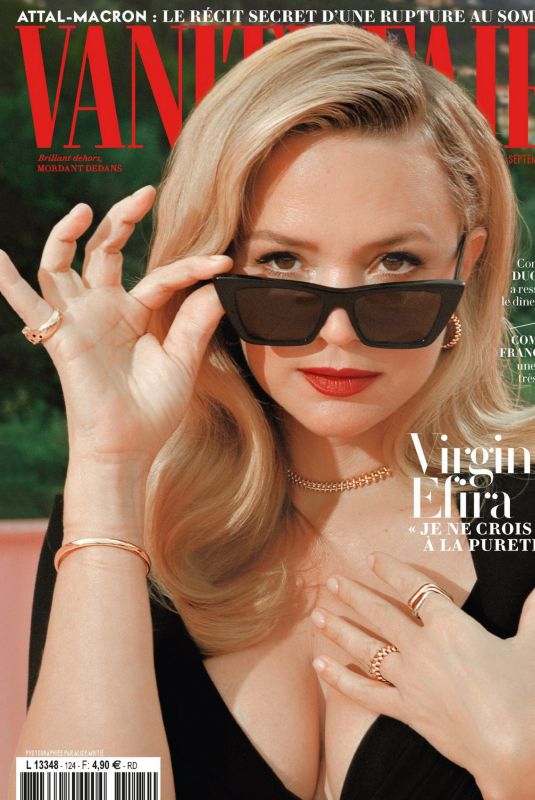 VIRGINIE EFIRA in Vanity Fair France, September 2024