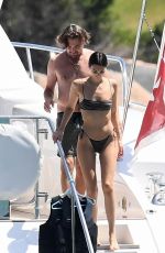 VITTORIA CERETTI in Bikini on a Boat in Sardinia 08/03/2024