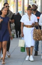 VIVICA A. FOX Leaves Gucci Osteria in Beverly Hills 07/31/2024