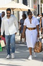 VIVICA A. FOX Leaves Gucci Osteria in Beverly Hills 07/31/2024