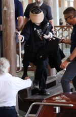 WINONA RYDER Arrives at Marco Polo Airport in Venice 08/27/2024